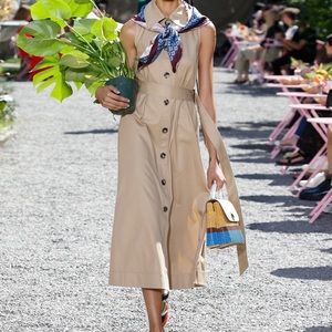 Kate Spade Classic Trench Shirt Dress Size Small